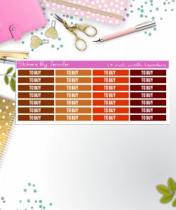 To Buy 038 Planner Headers, Planner Stickers, Journal Stickers, Functional Planner Stickers, Stationary Stickers