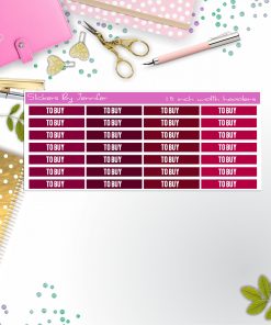 To Buy 040 Planner Headers, Planner Stickers, Journal Stickers, Functional Planner Stickers, Stationary Stickers