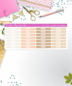 To Buy 048 Planner Headers, Planner Stickers, Journal Stickers, Functional Planner Stickers, Stationary Stickers