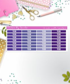 To Do 051 Planner Headers, Planner Stickers, Journal Stickers, Functional Planner Stickers, Stationary Stickers
