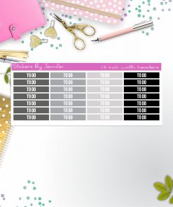 To Do 069 Planner Headers, Planner Stickers, Journal Stickers, Functional Planner Stickers, Stationary Stickers