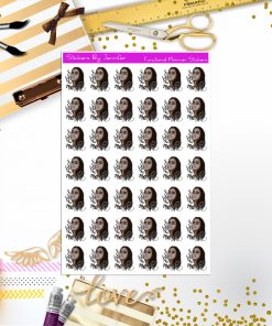 Facial Icon Stickers, Planner Stickers, Journal Stickers, Functional Planner Stickers, Stationary Stickers