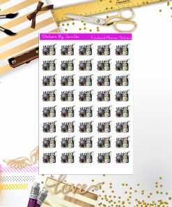 Unpack Icon Stickers, Planner Stickers, Journal Stickers, Functional Planner Stickers, Stationary Stickers