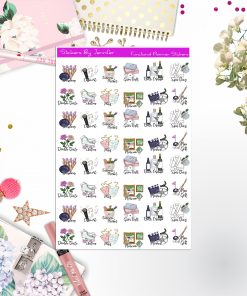Activity Stickers, Planner Stickers, Journal Stickers, Functional Planner Stickers, Stationary Stickers
