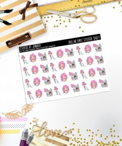 Deco Mini DD012, Planner Stickers, Bullet Journal, Functional Planner Stickers, Stationary Stickers