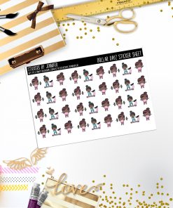 Deco Mini DD017, Planner Stickers, Bullet Journal, Functional Planner Stickers, Stationary Stickers