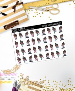 Deco Mini DD018, Planner Stickers, Bullet Journal, Functional Planner Stickers, Stationary Stickers
