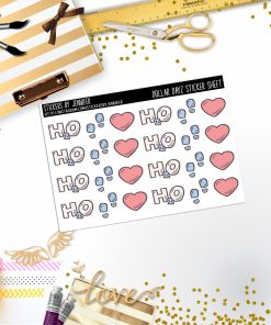 Deco Mini DD073, Planner Stickers, Bullet Journal, Functional Planner Stickers, Stationary Stickers