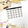 Deco Mini DD072, Planner Stickers, Bullet Journal, Functional Planner Stickers, Stationary Stickers