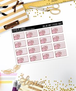 Deco Mini DD099, Planner Stickers, Bullet Journal, Functional Planner Stickers, Stationary Stickers