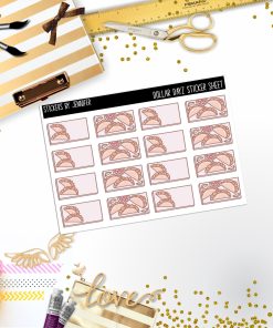 Deco Mini DD106, Planner Stickers, Bullet Journal, Functional Planner Stickers, Stationary Stickers