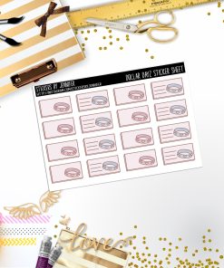 Deco Mini DD123, Planner Stickers, Bullet Journal, Functional Planner Stickers, Stationary Stickers