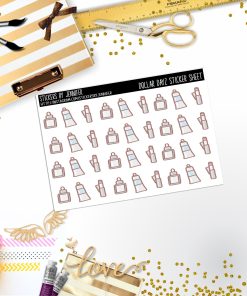 Deco Mini DD125, Planner Stickers, Bullet Journal, Functional Planner Stickers, Stationary Stickers