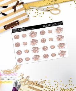 Deco Mini DD135, Planner Stickers, Bullet Journal, Functional Planner Stickers, Stationary Stickers
