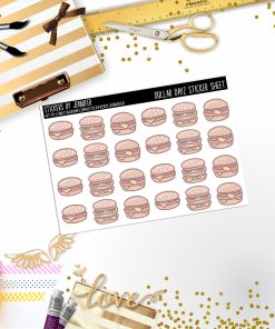 Deco Mini DD144, Planner Stickers, Bullet Journal, Functional Planner Stickers, Stationary Stickers