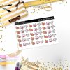 Deco Mini DD159, Planner Stickers, Bullet Journal, Functional Planner Stickers, Stationary Stickers