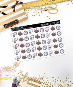 Deco Mini DD160, Planner Stickers, Bullet Journal, Functional Planner Stickers, Stationary Stickers