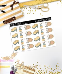 Deco Mini DD195, Planner Stickers, Bullet Journal, Functional Planner Stickers, Stationary Stickers