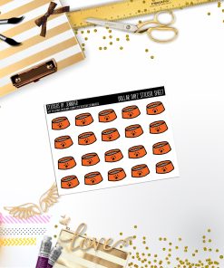 Deco Mini DD240, Planner Stickers, Bullet Journal, Functional Planner Stickers, Stationary Stickers