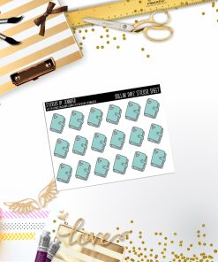 Deco Mini DD256 Planner Stickers, Bullet Journal, Functional Planner Stickers, Stationary Stickers