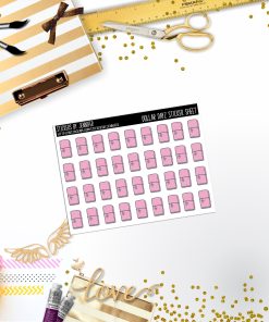Deco Mini DD307 Planner Stickers, Bullet Journal, Functional Planner Stickers, Stationary Stickers