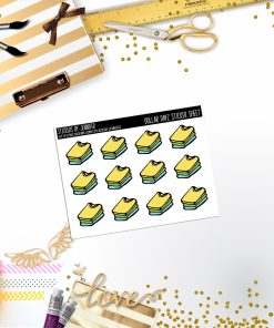 Deco Mini DD346 Planner Stickers, Bullet Journal, Functional Planner Stickers, Stationary Stickers