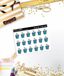 Deco Mini DD350 Planner Stickers, Bullet Journal, Functional Planner Stickers, Stationary Stickers