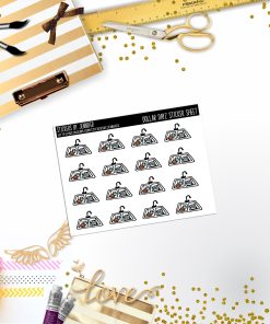 Deco Mini DD370 Planner Stickers, Bullet Journal, Functional Planner Stickers, Stationary Stickers