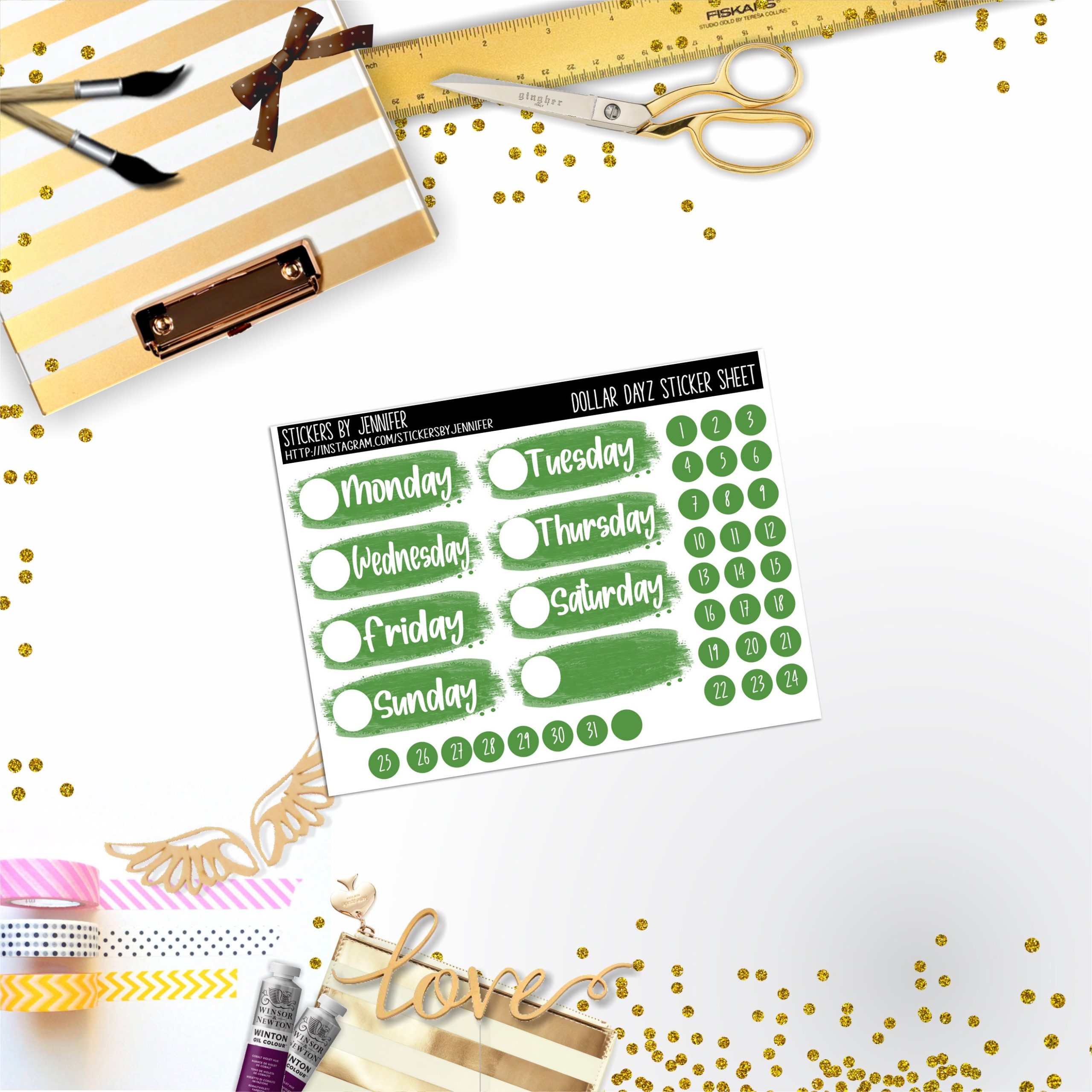 Deco Mini DD468 Planner Stickers, Bullet Journal, Functional Planner Stickers, Stationary Stickers