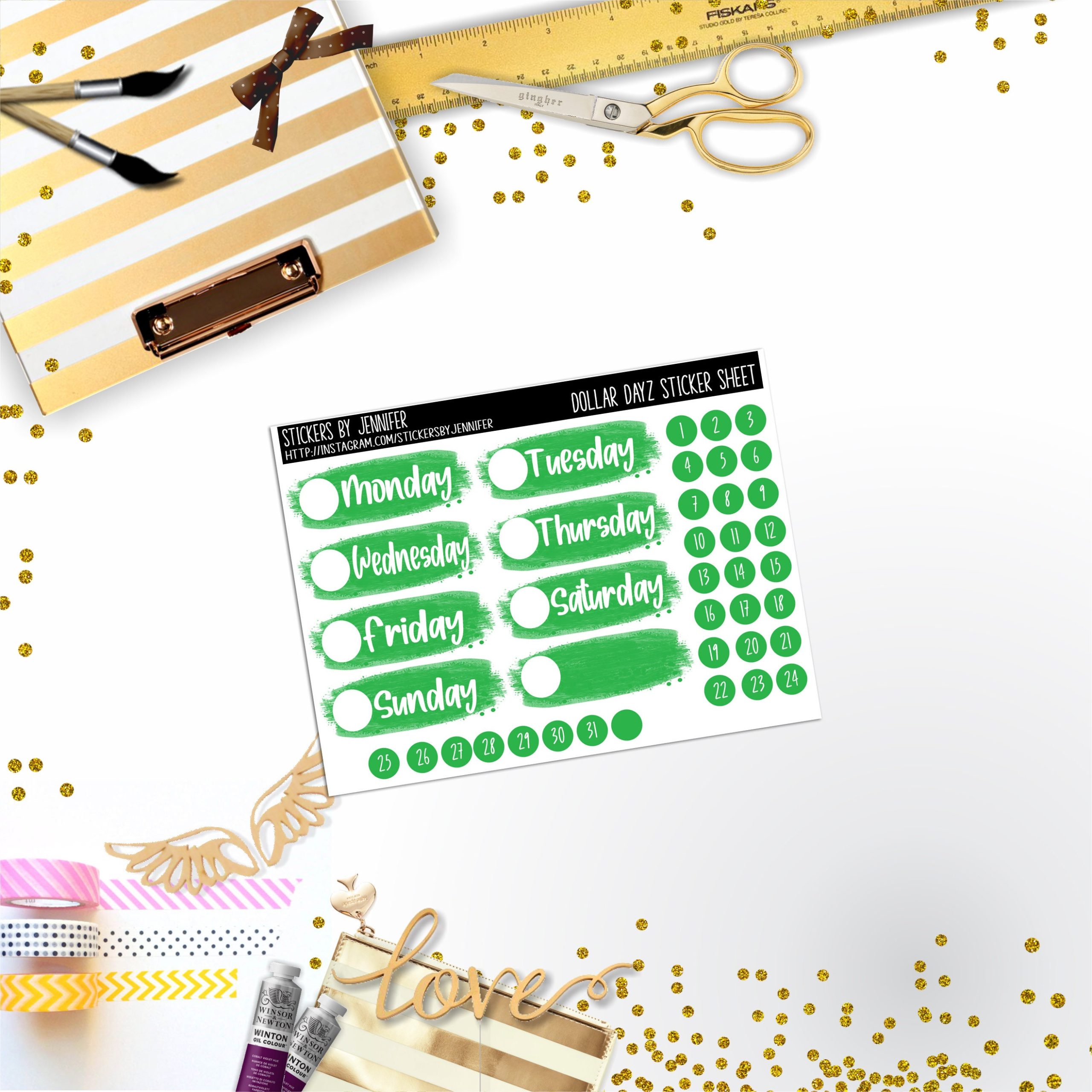 Deco Mini DD469 Planner Stickers, Bullet Journal, Functional Planner Stickers, Stationary Stickers