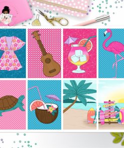 Aloha Full Box Big Happy Planner, Erin Condren, Classic Happy Planner