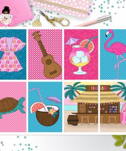 Aloha Full Box Big Happy Planner, Erin Condren, Classic Happy Planner