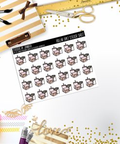 Deco Mini DD610 Planner Stickers, Bullet Journal, Functional Planner Stickers, Stationary Stickers