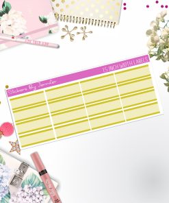 Two-Toned Labels 004 Quarter Boxes  Planner Stickers, Journal Stickers, Functional Planner Stickers, Stationary Stickers