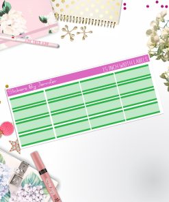 Two-Toned Labels 018 Quarter Boxes  Planner Stickers, Journal Stickers, Functional Planner Stickers, Stationary Stickers