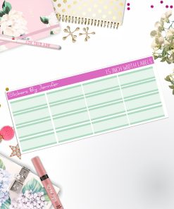 Two-Toned Labels 024 Quarter Boxes  Planner Stickers, Journal Stickers, Functional Planner Stickers, Stationary Stickers