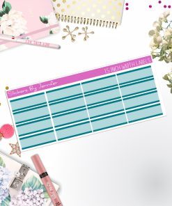 Two-Toned Labels 028 Quarter Boxes  Planner Stickers, Journal Stickers, Functional Planner Stickers, Stationary Stickers