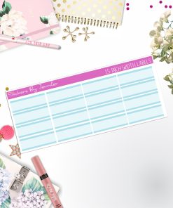 Two-Toned Labels 030 Quarter Boxes  Planner Stickers, Journal Stickers, Functional Planner Stickers, Stationary Stickers