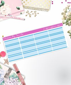 Two-Toned Labels 033 Quarter Boxes  Planner Stickers, Journal Stickers, Functional Planner Stickers, Stationary Stickers
