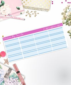 Two-Toned Labels 034 Quarter Boxes  Planner Stickers, Journal Stickers, Functional Planner Stickers, Stationary Stickers