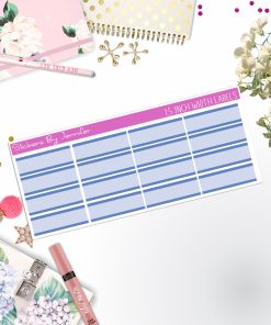 Two-Toned Labels 042 Quarter Boxes  Planner Stickers, Journal Stickers, Functional Planner Stickers, Stationary Stickers