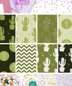 Cactus Full Box Big Happy Planner, Erin Condren, Classic Happy Planner