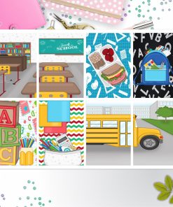 Back To School Full Box Big Happy Planner, Erin Condren, Classic Happy Planner