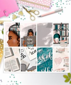 Born To Read Full Box Big Happy Planner, Erin Condren, Classic Happy Planner