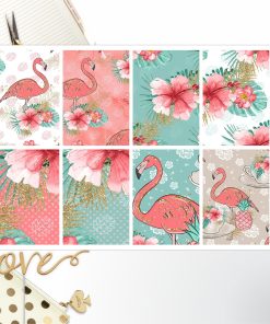 Flamingo Full Box Big Happy Planner, Erin Condren, Classic Happy Planner