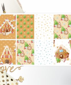 Gingerbread Full Box Big Happy Planner, Erin Condren, Classic Happy Planner