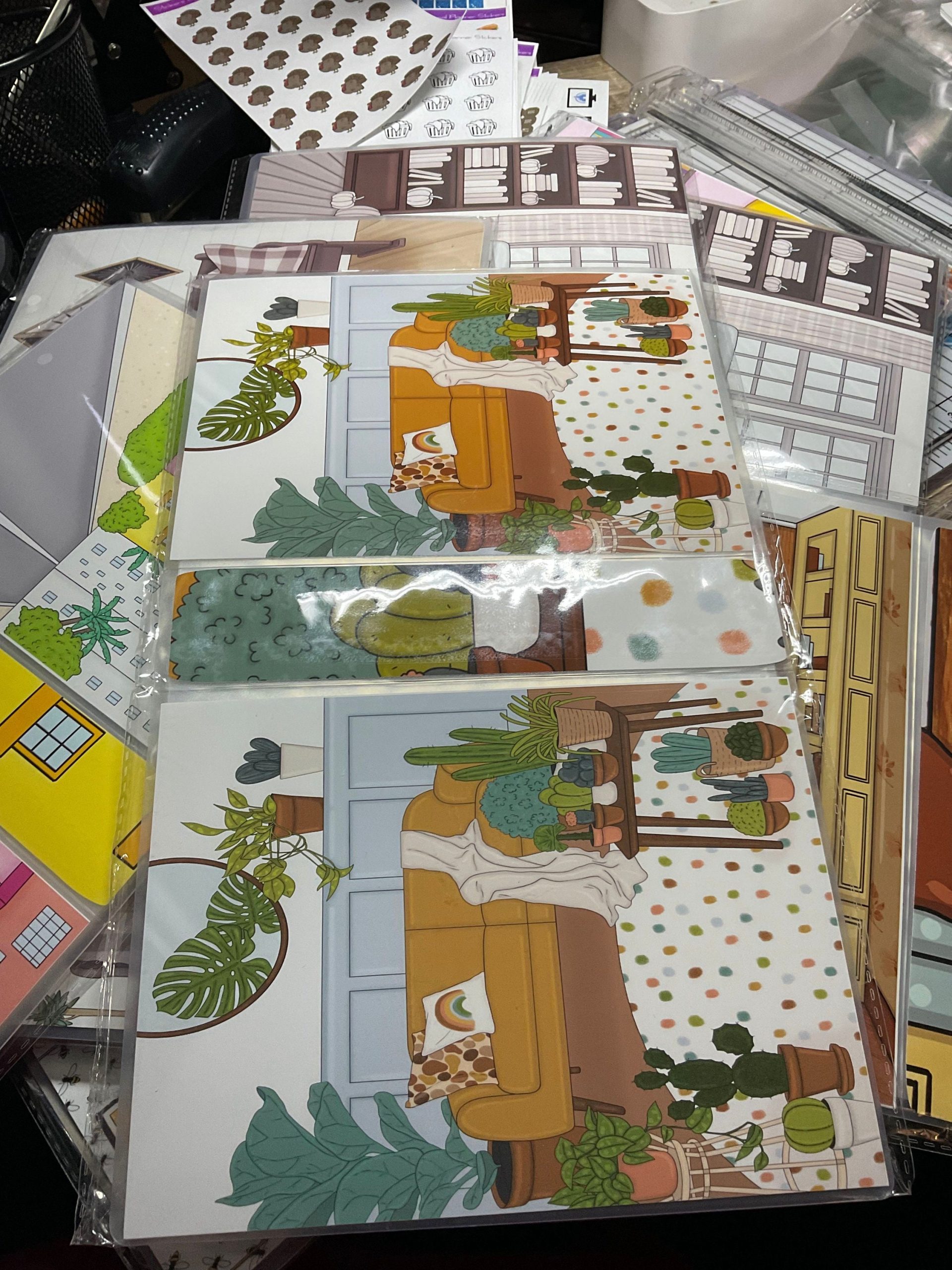 Grab Bag Random Pull 5x7 Sticker Album and 6 Random Functional Sheets - Image 8