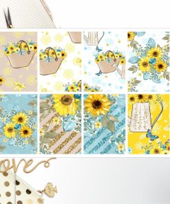 Sunflower Full Box Big Happy Planner, Erin Condren, Classic Happy Planner