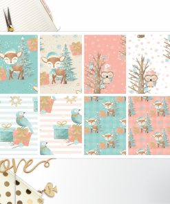 Winter Deer Full Box Big Happy Planner, Erin Condren, Classic Happy Planner