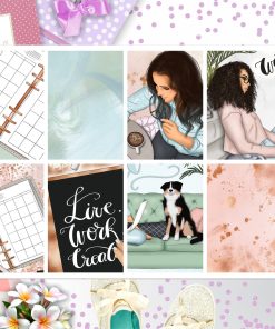 Work Life Full Box Big Happy Planner, Erin Condren, Classic Happy Planner